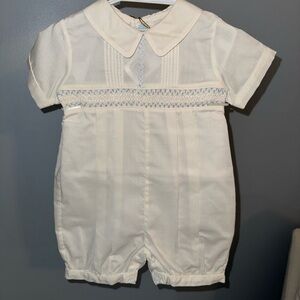 Classic White Baby Bodysuit